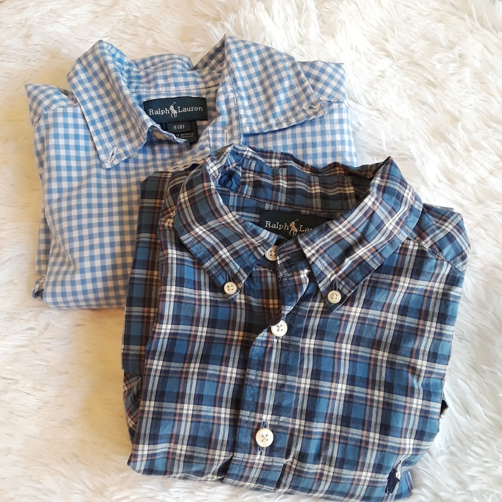 Bundle of Boys Ralph Lauren Button Down Size S (8)